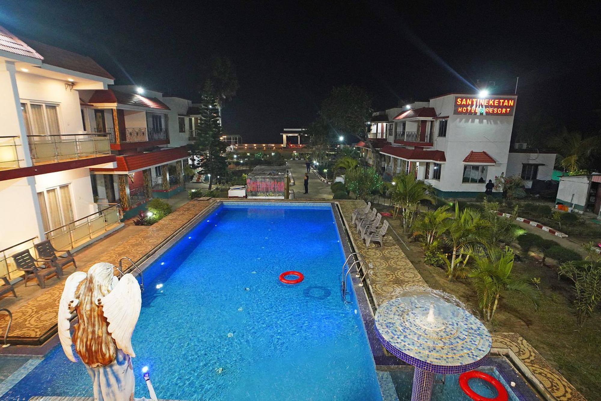 Santiniketan Hotel And Resort !! On Beach Family Resort !! Mandarmani Ngoại thất bức ảnh